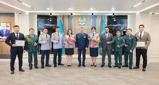 Глава МВД наградил спортсменов, представивших страну на турнире в честь 100-летия