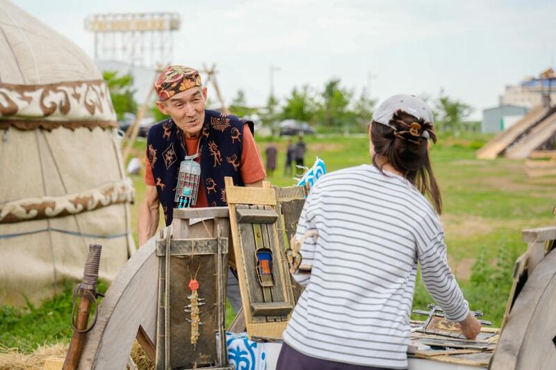 Этноаул «JETI QAZYNA» открыли в Астане