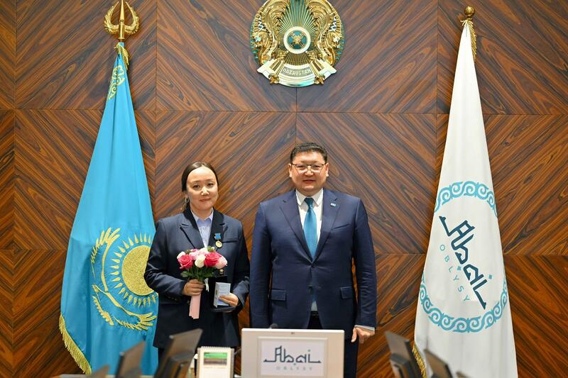 В области Абай отметили вклад финансистов