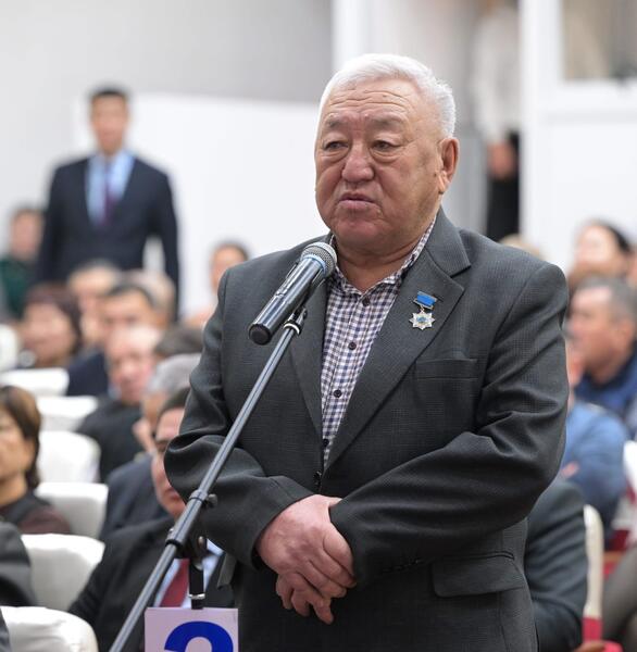 Аким Павлодарской области Асаин Байханов встретился с жителями Баянаульского района