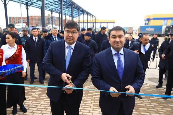 Открыты новые высокотехнологичные пункты пропуска «Казыгурт» и «Темир-баба»