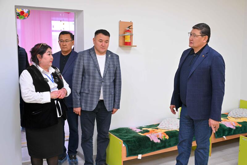 Аким области Абай Берик Уали посетил село Кызылкесик