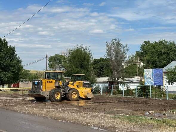 В ТУРКЕСТАНСКОЙ ОБЛАСТИ СИТУАЦИЯ ПОСЛЕ ПРОЛИВНЫХ ДОЖДЕЙ НАХОДИТСЯ НА КОНТРОЛЕ