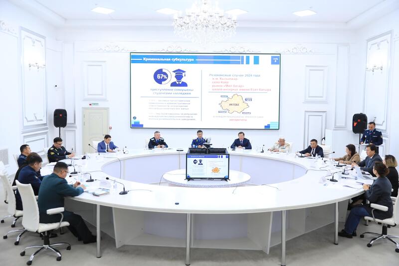 Асхат Шахаров принял участие в заседании Координационного совета прокуратуры Актюбинской области