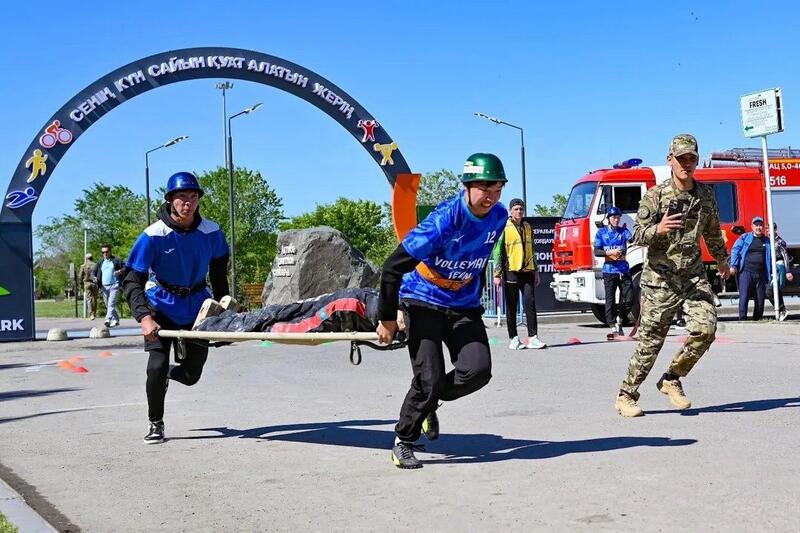 Областной слёт «Юный спасатель» успешно прошёл в Актобе