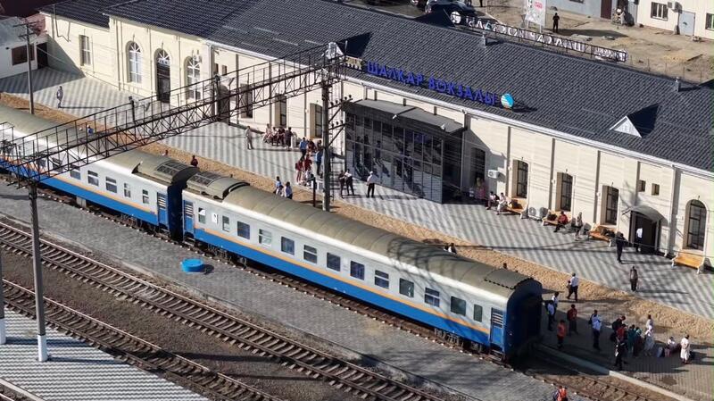 В Шалкаре после модернизации открылся железнодорожный вокзал