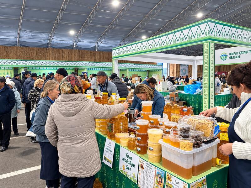 В Астане проходит сельскохозяйственная ярмарка «Дала дәмі»