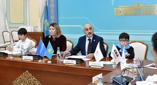 В МИД Казахстана прошла конференция, приуроченная ко Всемирному дню ребёнка