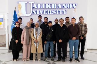 «Study in Kazakhstan»: Ualikhanov University принял студентов из Палестины