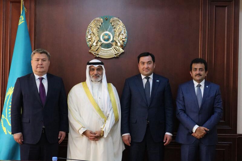Министр энергетики Казахстана Ерлан Аккенженов провёл встречу с Генеральным секретарём ОПЕК Его Превосходительством Хайтамом Альгайсом в Астане
