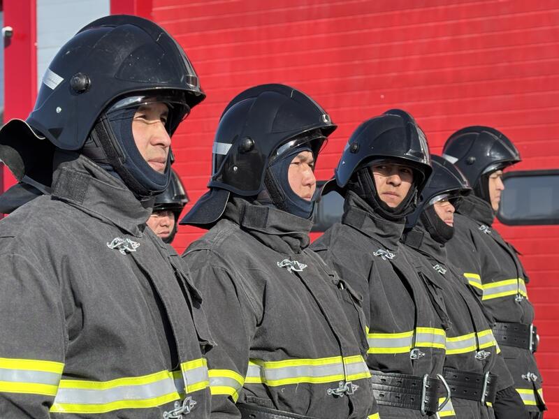В селе Кеген открыто новое пожарное депо, обеспечивающее защиту 34 населённых пунктов