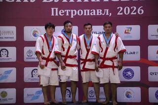 Чемпионат страны по Қазақ күресі: столичная команда стала лучшей в общекомандном зачете