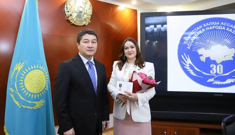 В Мангистау ряд жителей награждены памятной медалью «Қазақстан халқы Ассамблеясына 30 жыл»