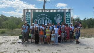 Инклюзивная аллея появилась в Абайском районе