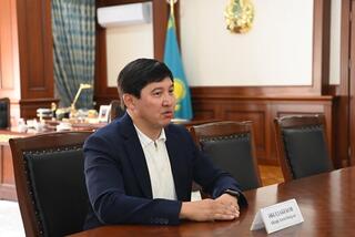 Аким области встретился с вице-министром Торговли и интеграции