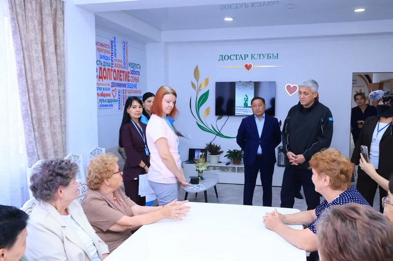 В Абайском районе организовали досуг для людей старшего поколения