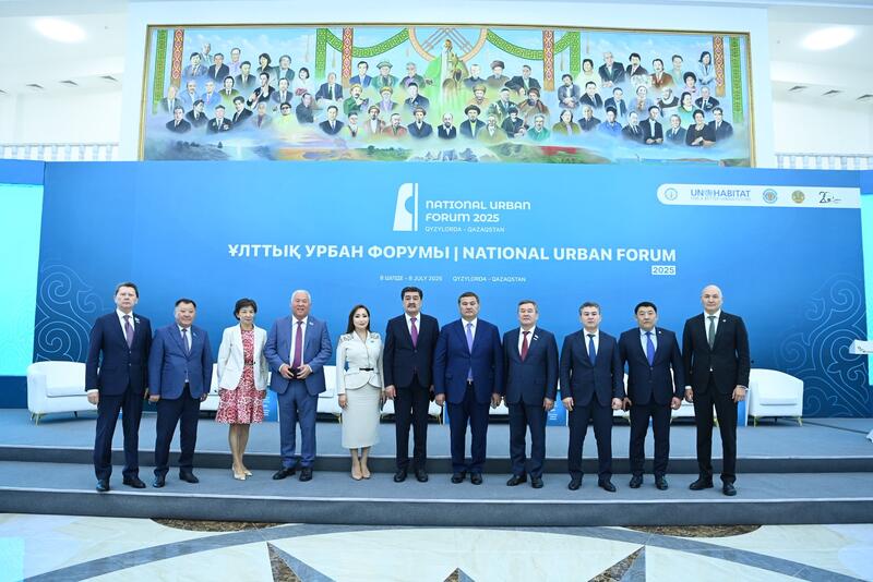 Состоялась церемония открытия международного форума «Казахстанский Национальный Урбан Форум 2025 – Кызылорда»