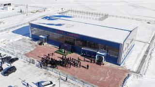 В селе Екпин открылся современный спортивный комплекс