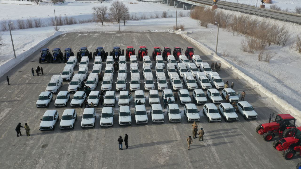 79 единиц спецтехники пополнили лесные хозяйства Костанайской области