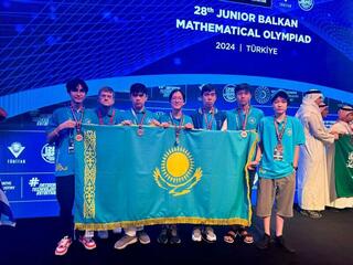 100% результат показала Национальная сборная Казахстана на Балканской олимпиаде по математике JBMO