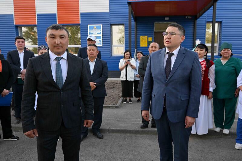 Аким области ознакомился с работой врачебной амбулатории села Саржал