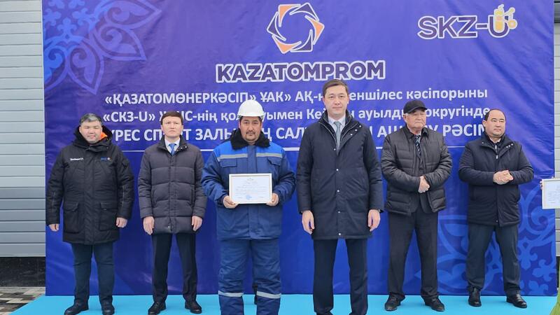 В селе Кейден сдан в эксплуатацию новый зал борьбы