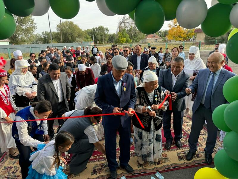 В Мойынкумском районе открыт новый спортивный комплекс