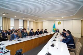 В ТУРКЕСТАНСКОЙ ОБЛАСТИ СОСТОЯЛОСЬ ОЧЕРЕДНОЕ ЗАСЕДАНИЕ АНТИТЕРРОРИСТИЧЕСКОЙ КОМИССИИ