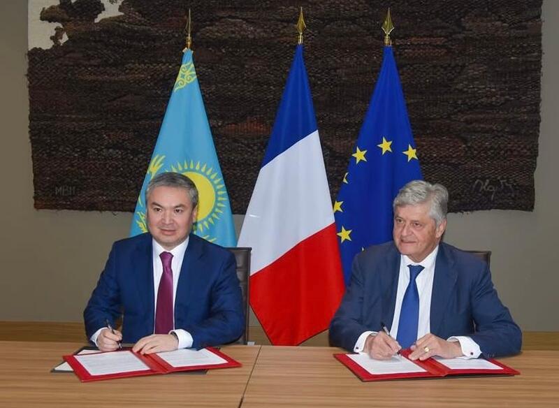 В Париже подписано соглашение о развитии коммунальной инфраструктуры Актобе