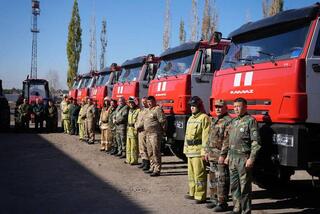 ГЛПР «Ертіс орманы» и «Семей орманы» оснащены новой пожарной техникой