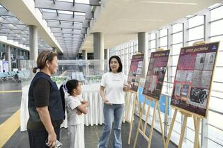 В Астане открылась выставка «Ерлік дастаны»