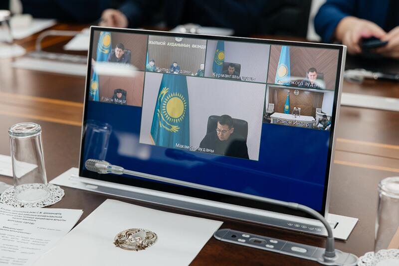 В Атырауской области состоялось заседание оперативного штаба по ликвидации последствий непогоды