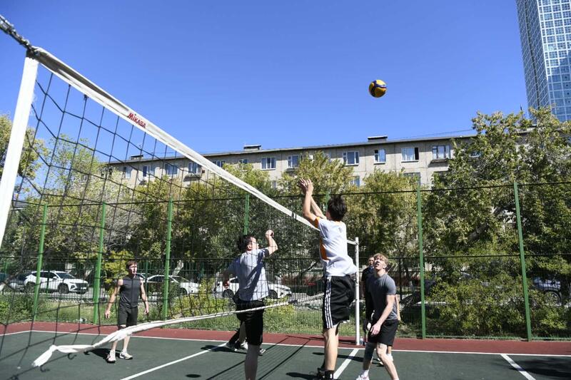 В Астане проходит спартакиада для самозанятой молодежи