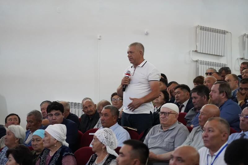 На встрече с жителями Жаркаинского района определили ключевые направления развития