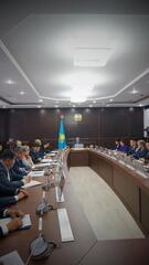 Аким области Асаин Байханов провел совещание по озеленению санитарно-защитных зон промышленных предприятий