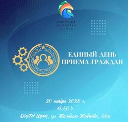 Единый день приема граждан с участием акима области Гауеза Нурмухамбетова