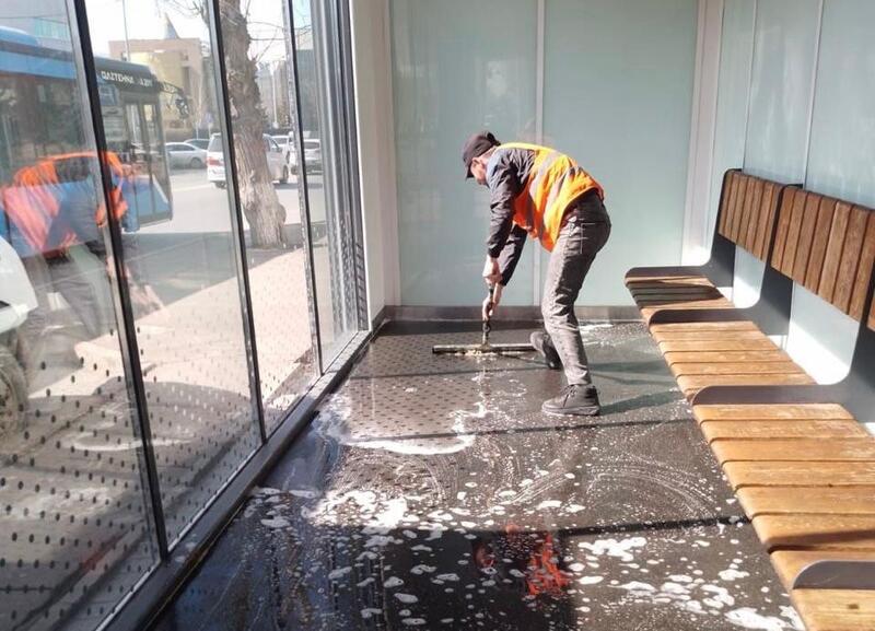 Генеральная уборка проводится в Астане