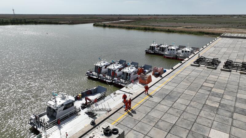 В казахстанском секторе Каспийского моря укрепляют аварийно-спасательную инфраструктуру