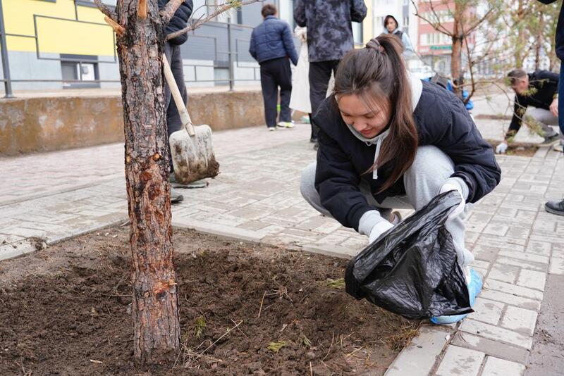 К экоакции «Таза Қазақстан» присоединились столичные тренеры