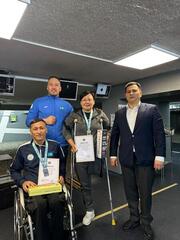 В Астане прошел Открытый чемпионат по пара пулевой стрельбе, посвященный 80-летию Великой Победы
