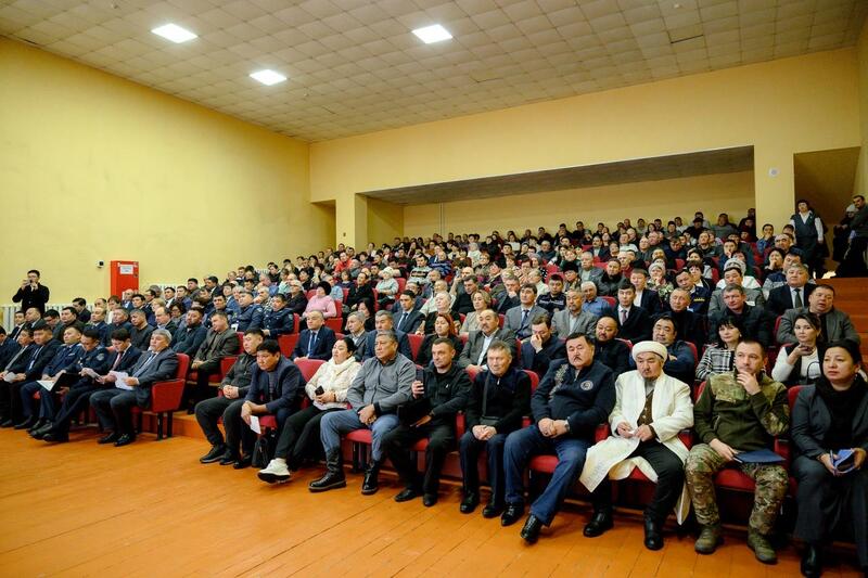 Первый рабочий день 2026 года аким области начал с рабочей поездки в район имени Г.Мусрепова