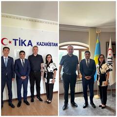 Рабочая встреча с представителем Турецкого агентства по сотрудничеству и координации (TİKA) в Республике Казахстан