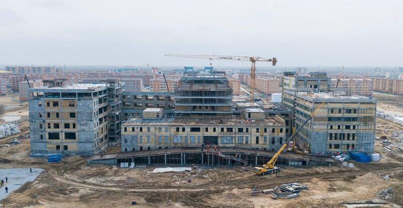 ГЛАВА МИНЗДРАВА ПОСЕТИЛА РЯД СТРОЯЩИХСЯ ОБЪЕКТОВ ЗДРАВООХРАНЕНИЯ В КЫЗЫЛОРДИНСКОЙ ОБЛАСТИ