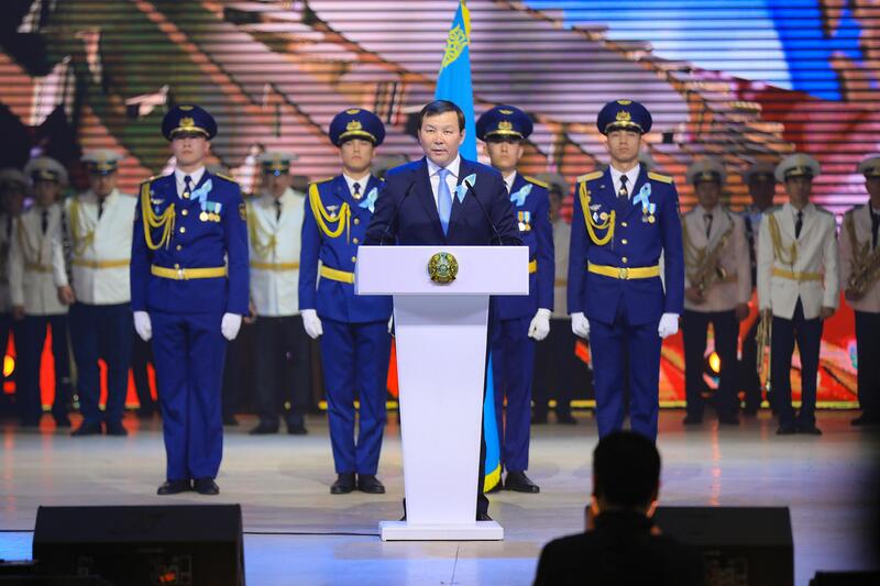 Торжественное мероприятие в честь Дня защитника Отечества прошло в Актобе