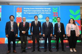Вице-министр экологии и природных ресурсов Республики Казахстан Курмалаев Н.С. принял участие в сессии ОТГ в рамках «Дней чистых технологий» в Стамбуле
