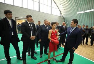 В Каракиянском районе открылись два новых спортивных объекта