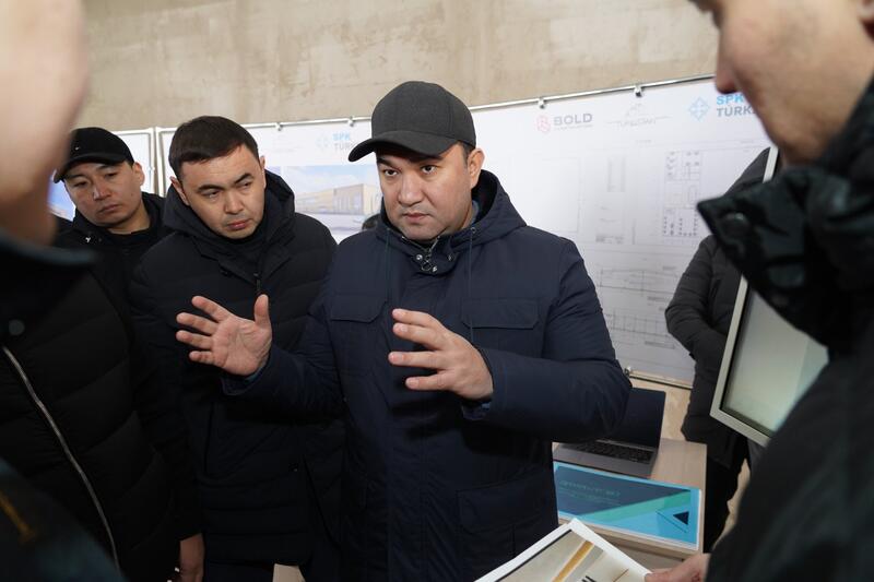 В МАЛОМ ИНДУСТРИАЛЬНОМ ПАРКЕ ТУРКЕСТАНСКОЙ ОБЛАСТИ НАЛАЖЕНО ПРОИЗВОДСТВО КАПСУЛЬНЫХ ДОМОВ И СЭНДВИЧ-ПАНЕЛЕЙ