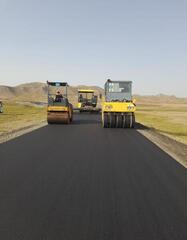 В Алматинской области ремонтируют дорогу к термальным источникам