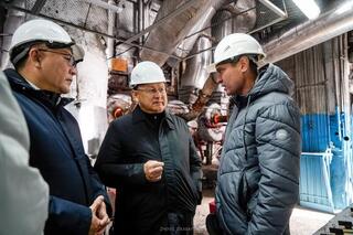 В городе Текели области Жетісу введена новая парогазовая установка на отопительном предприятии