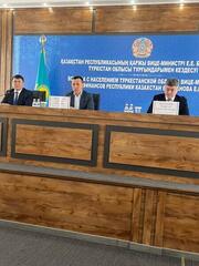 Сегодня вице-министр финансов Республики Казахстан Биржанов Ержан Ерикович провел встречу с населением Туркестанской области